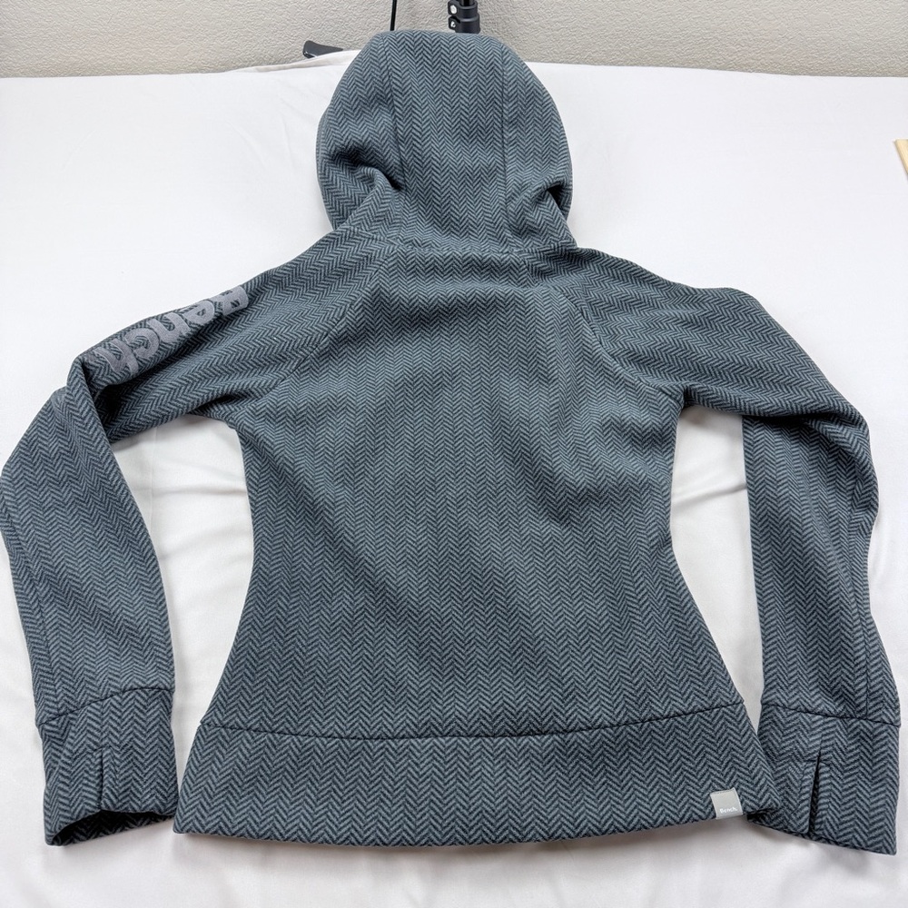 Bench Women's Zigzag Patterned Gray Jacket - image 2